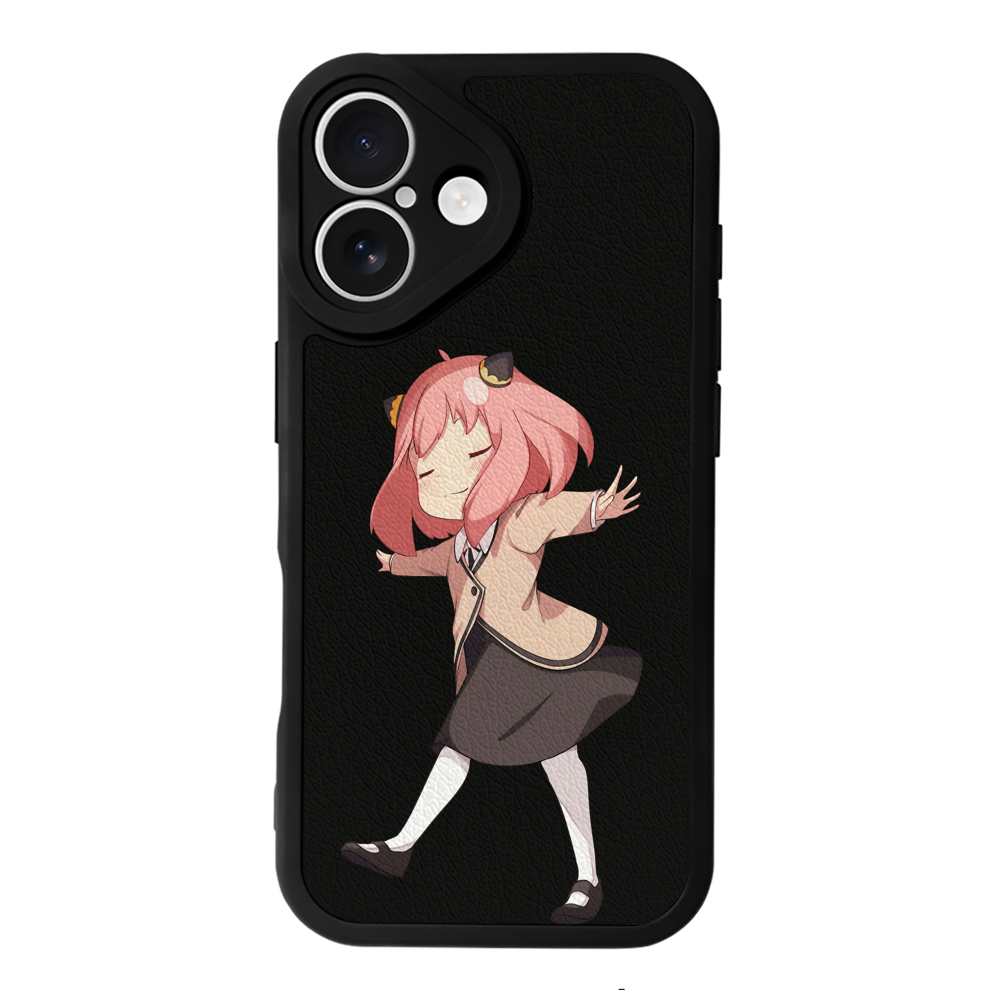 （画像用） SPY×FAMILY间谍家家酒 【iPhone 16シリーズ対応】シリコンスマホケース（レザー調） 材質：シリコン